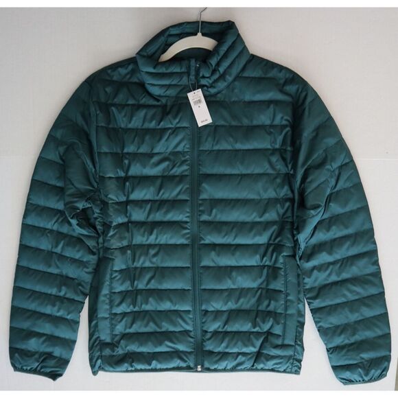 GAP 750507 Men's Sz S June Bug Green ColdControl Lightweight Puffer Jacket - Picture 9 of 12